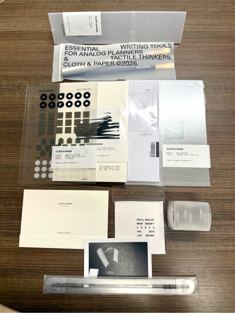 Cloth & Paper July Intention Box bundle